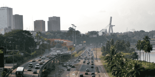 Abidjan circulation Côte d'Ivoire
