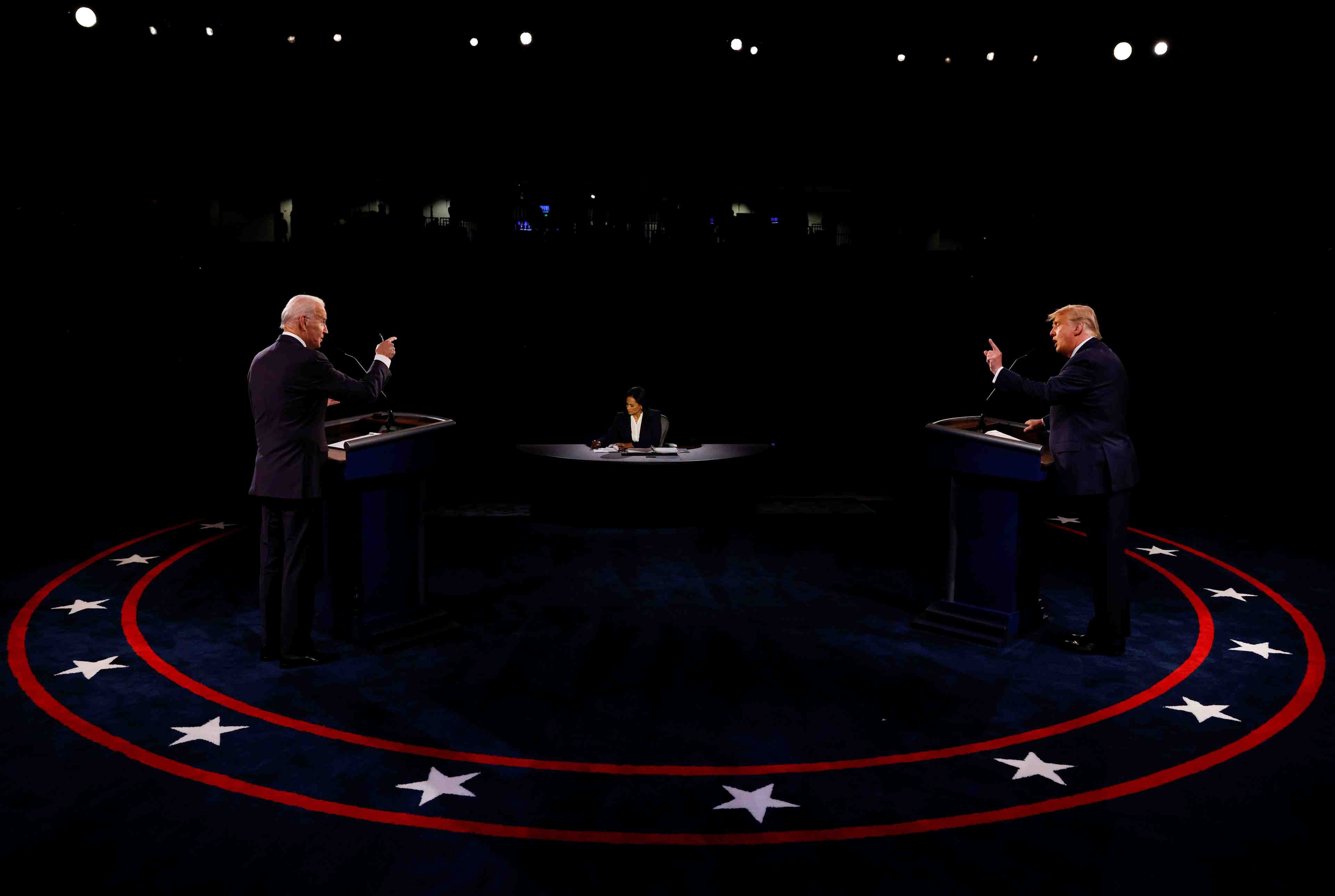 Usa 2020: trump et biden s'opposent sur la crise sanitaire lors d'un ultime debat