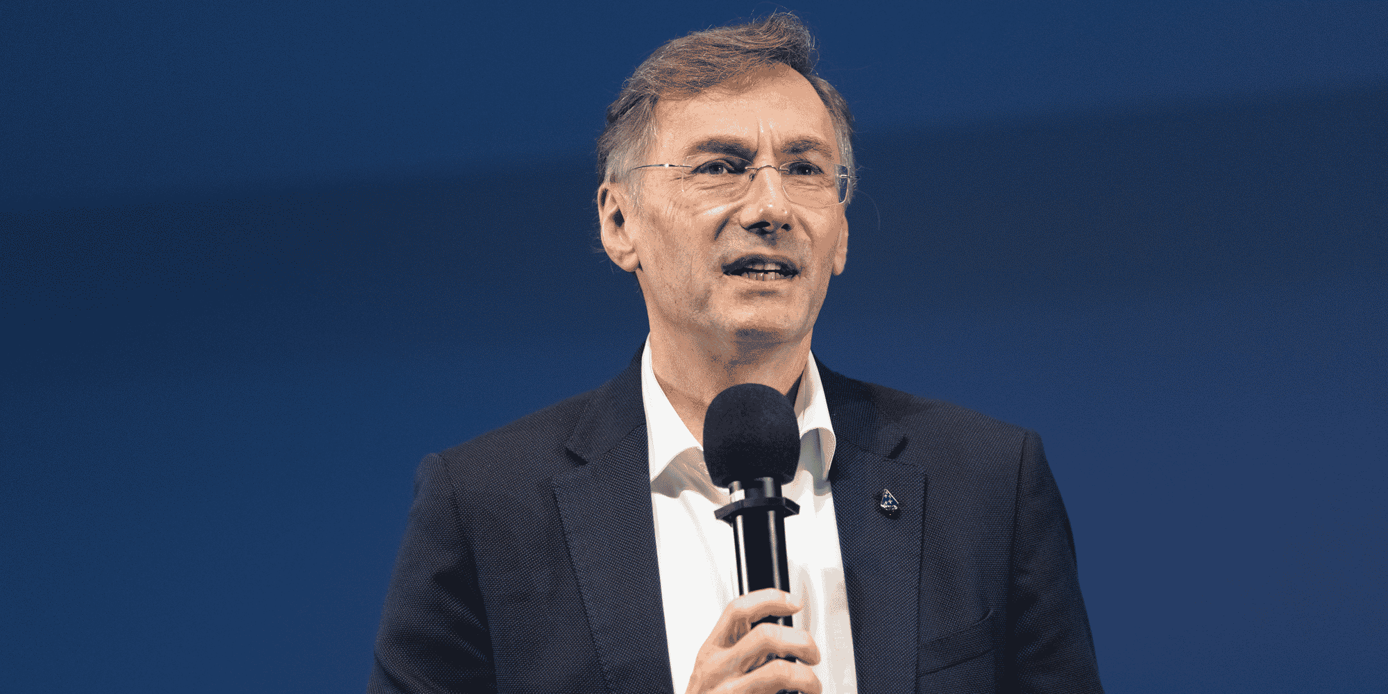 Kai-Uwe Schrogl, président de l'Institut international du droit de l'espace (IISL), une association de juristes issus de plus de 50 pays, est intervenu à la Cité de l'espace à Toulouse.