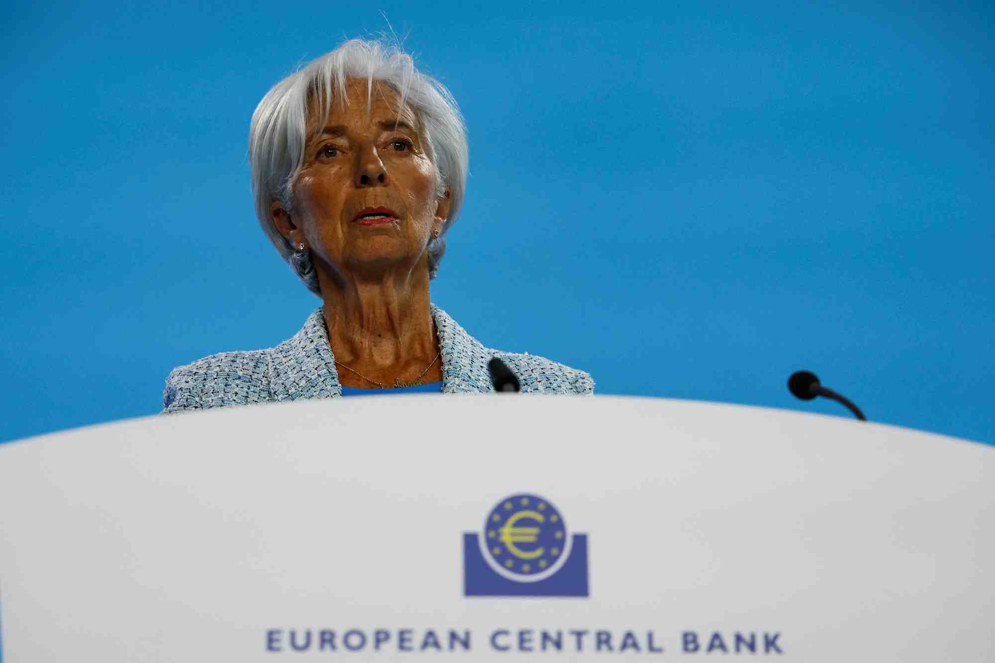 Christine lagarde, presidente de la bce