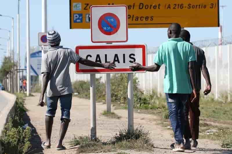 Nouvelles expulsions de migrants a calais