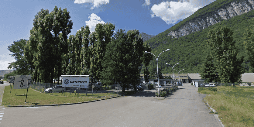 En Isère, l'entreprise Sintertech emploie 210 personnes sur ses sites de Veurey (ci-contre) et Pont-de-Claix.