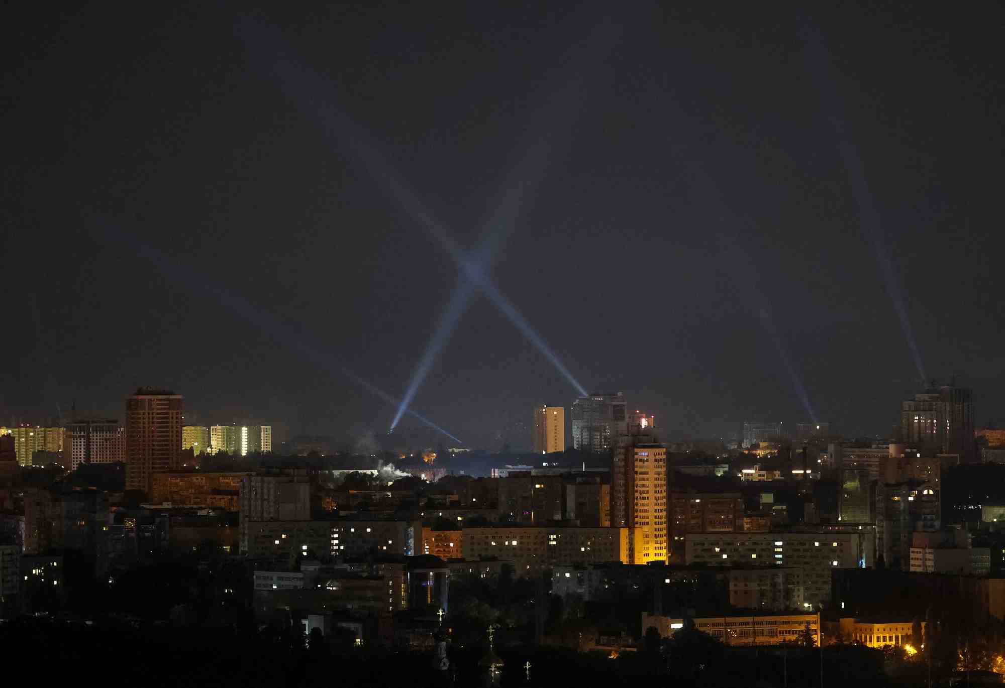 Frappe de drone russe a kyiv