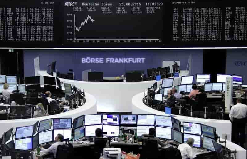 Les bourses europeennes en nette progression a la mi-seance