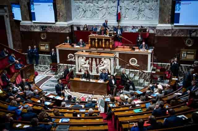 La partie "recettes" du texte a été approuvé par 192 députés, issus du Nouveau Front populaire, contre 362, membres des quatre groupes de la coalition gouvernementale et du Rassemblement national et de ses alliés ciottistes.