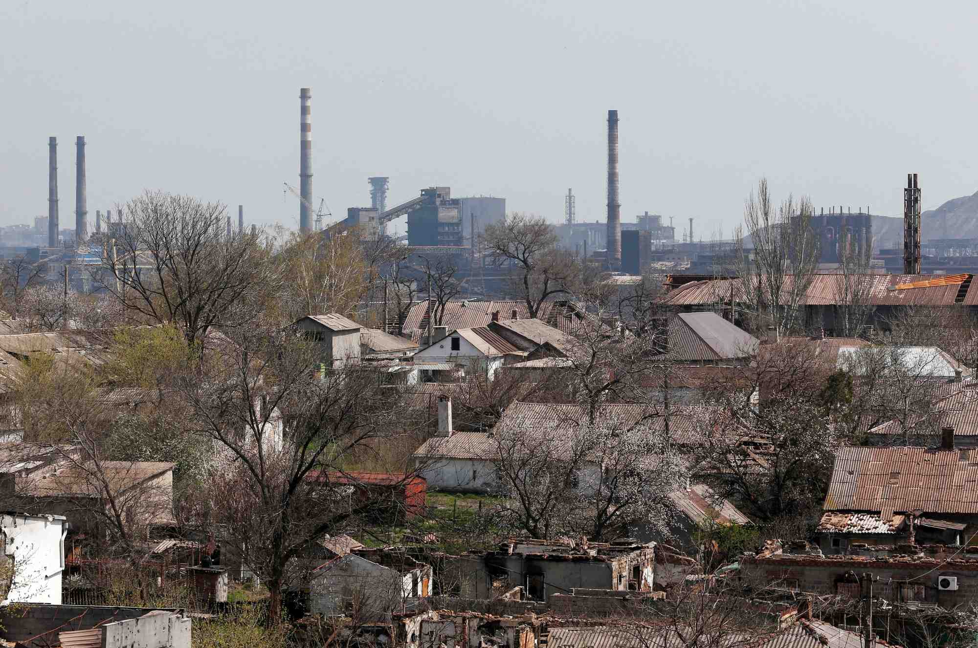 Ukraine: l'onu dit que poutine accepte son aide pour evacuer les civils de l'usine azovstal
