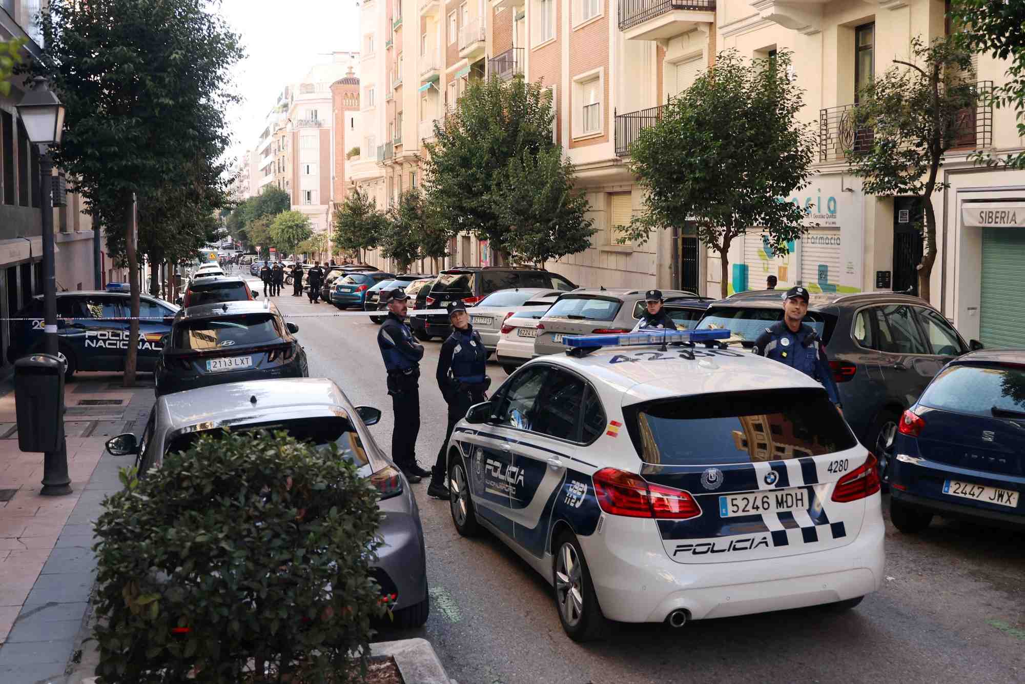La police intervient suite a l'aggression de alejo vidal-quadras