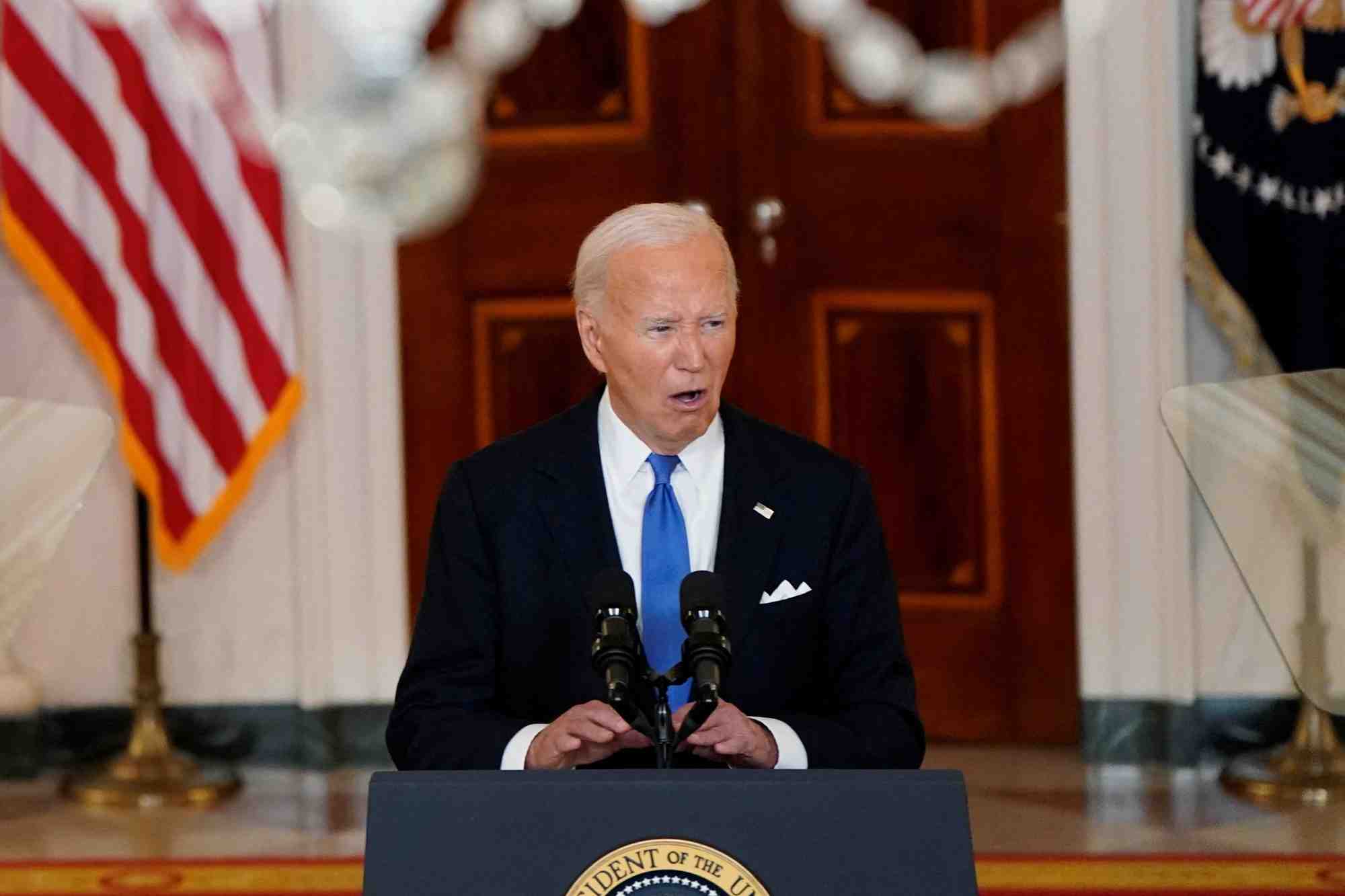 Discours du president des etats-unis joe biden a washington