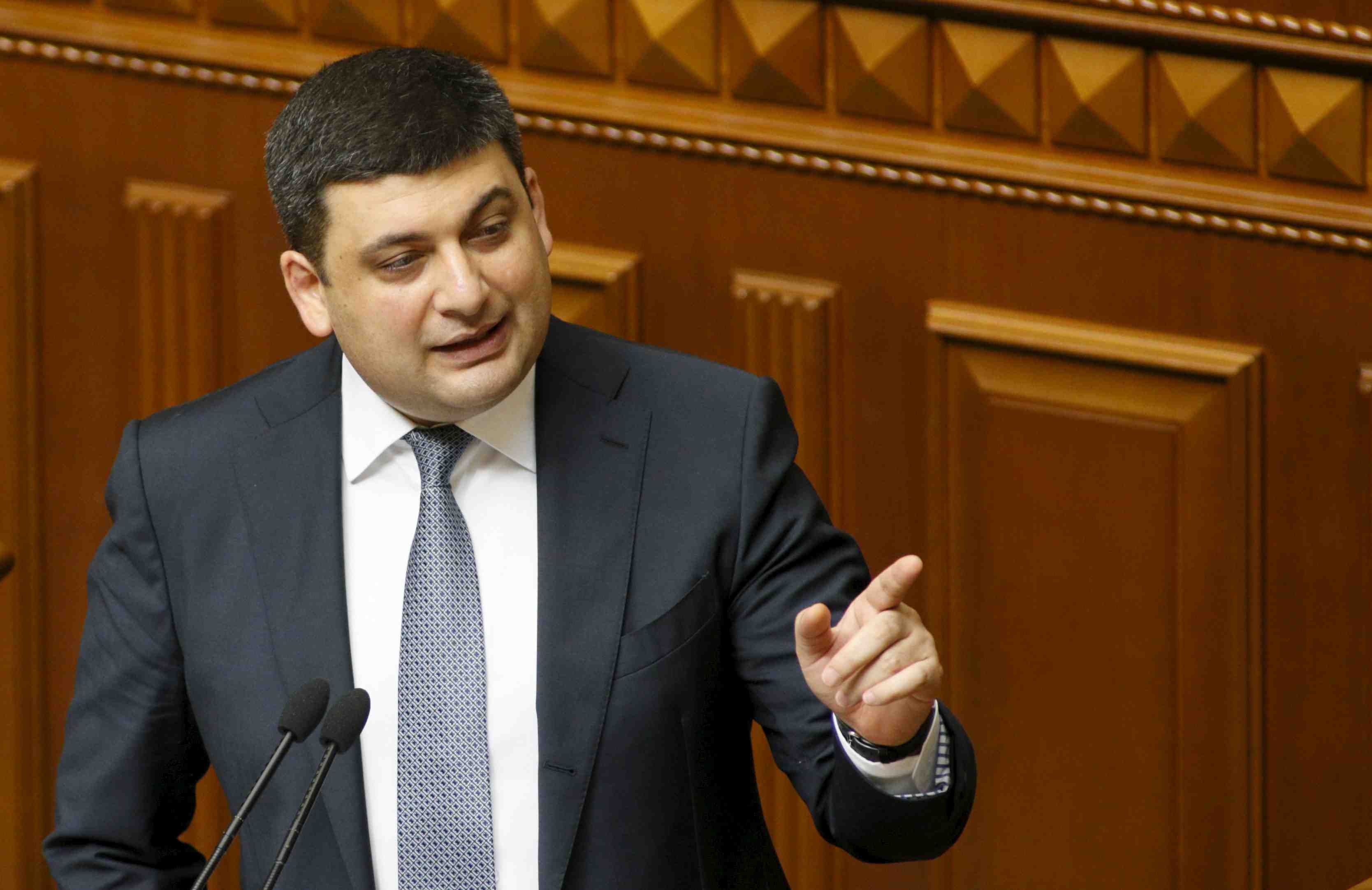 Nouveau premier ministre en ukraine
