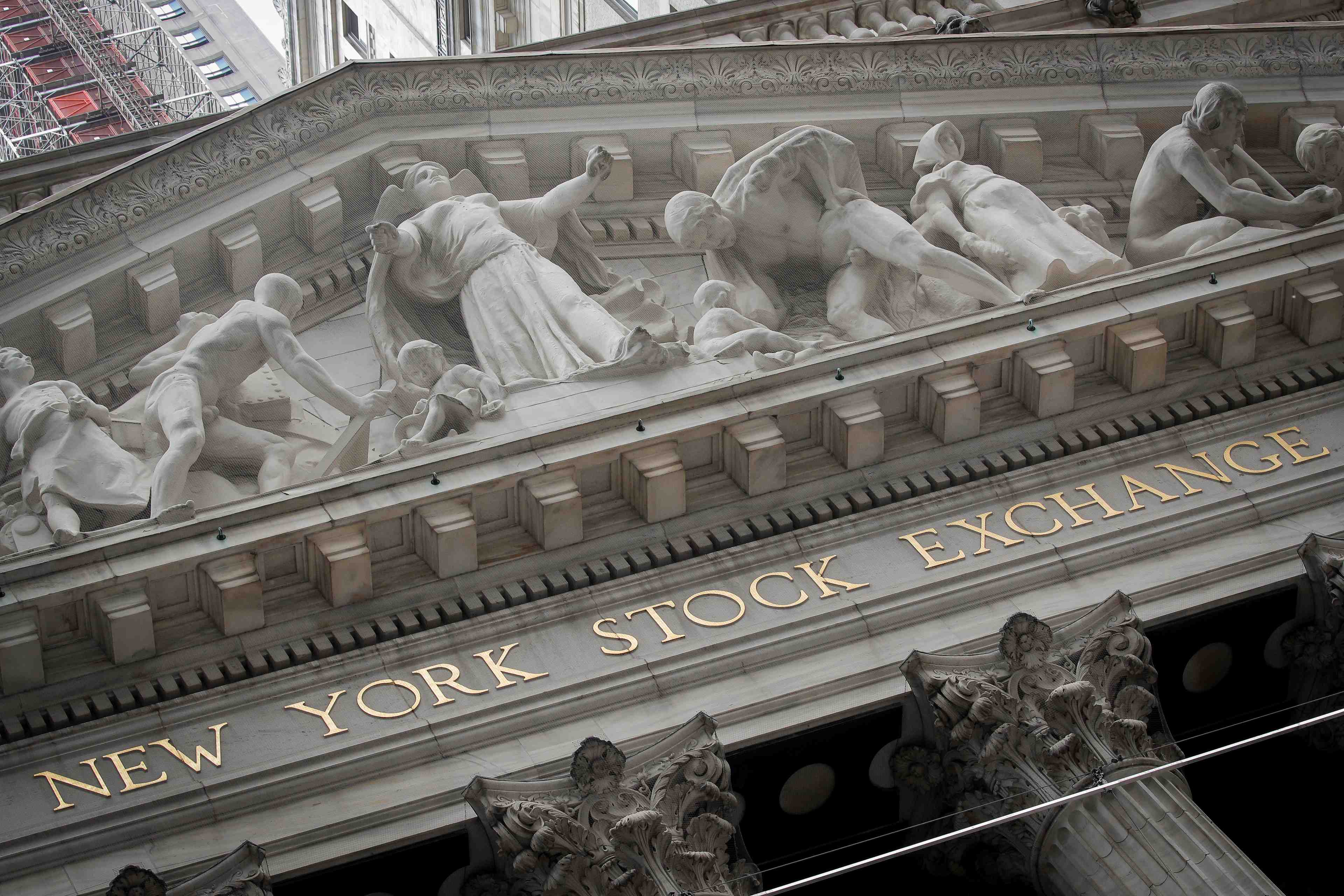 La bourse de new york a ouvert en repli