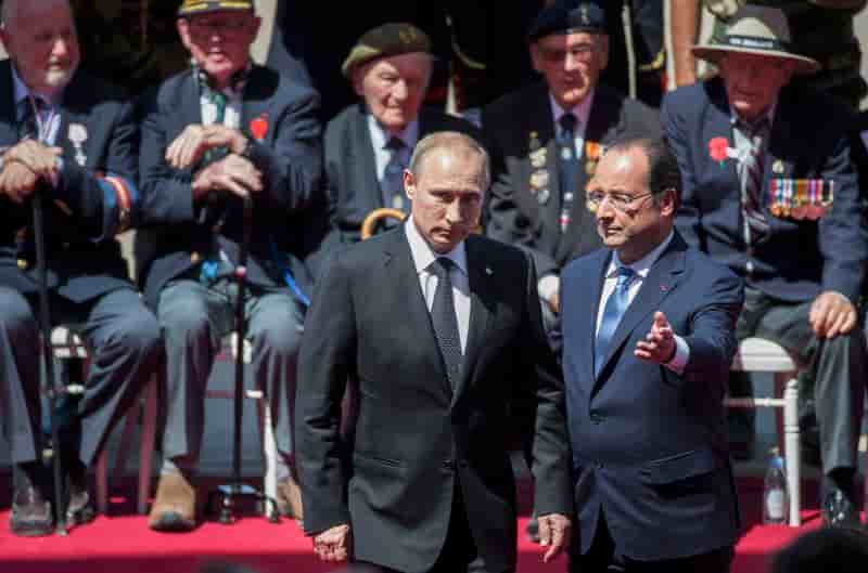 Hollande avocat de l'Ukraine en un "D-Day" diplomatique