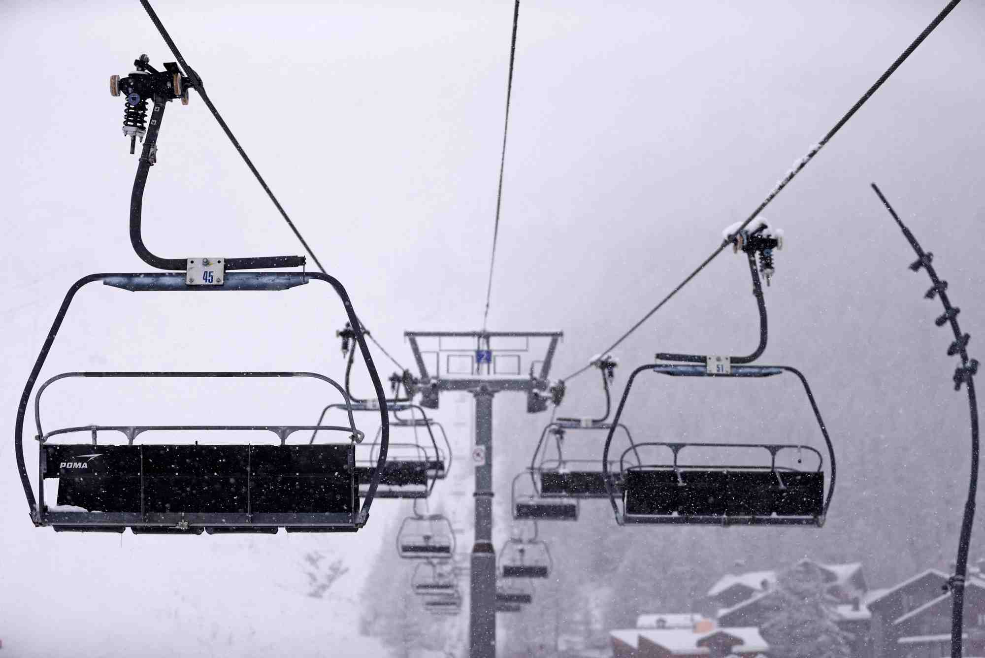 L'absence de touristes britanniques, coup dur pour les stations de ski
