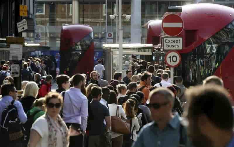 Le solde migratoire en grande-bretagne proche de son record de 2015