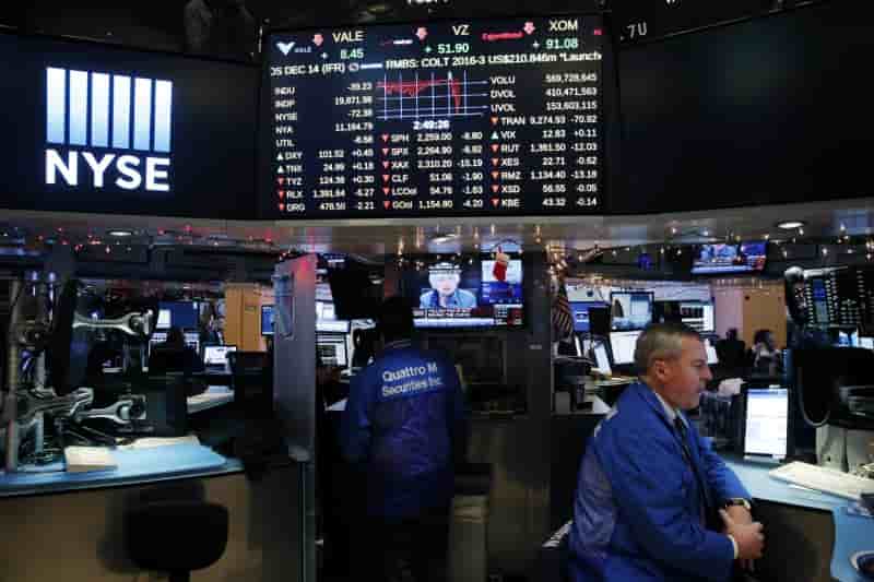 La bourse de wall street ouvre en legere baisse
