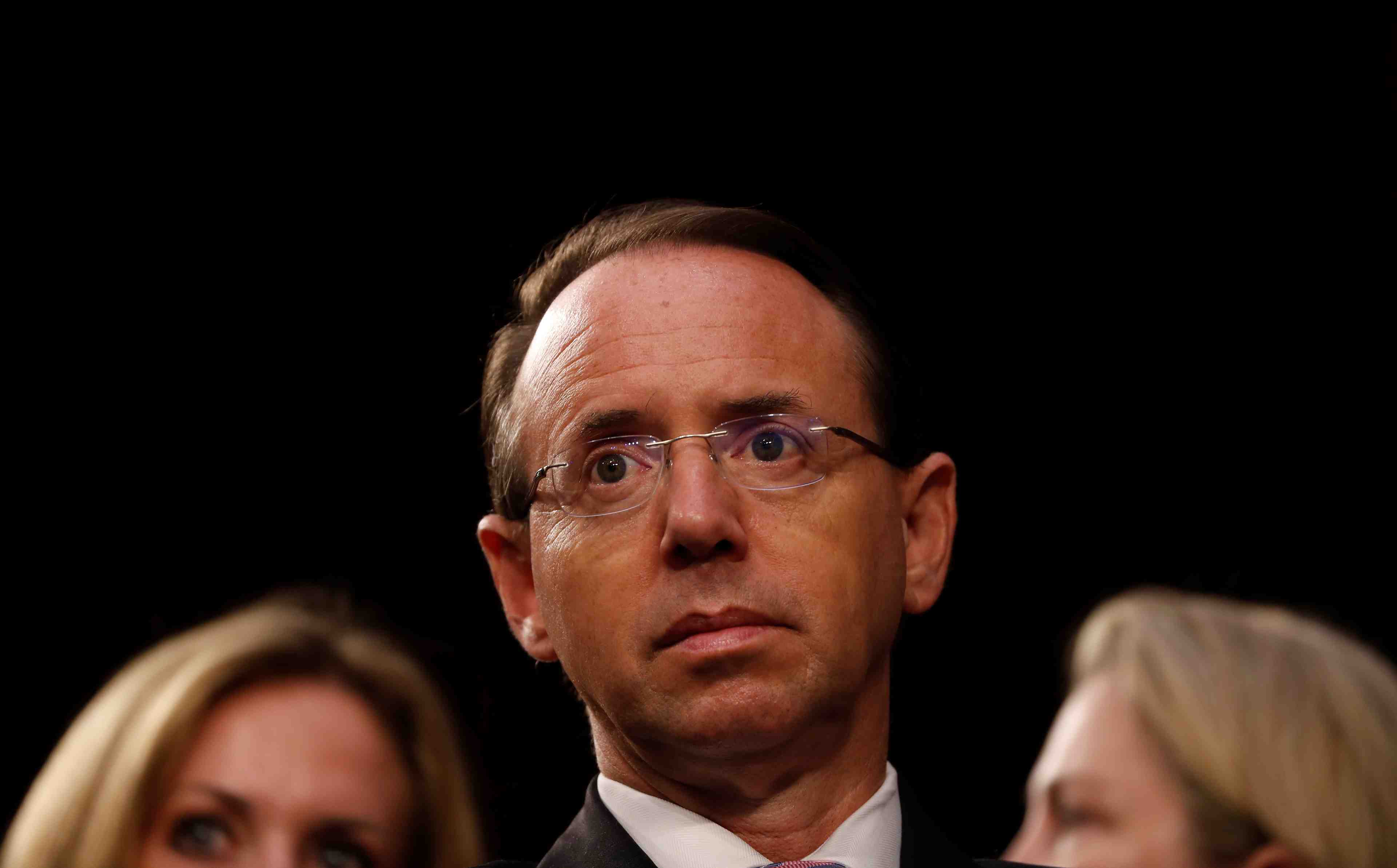 Rod rosenstein doit accompagner trump en deplacement en floride