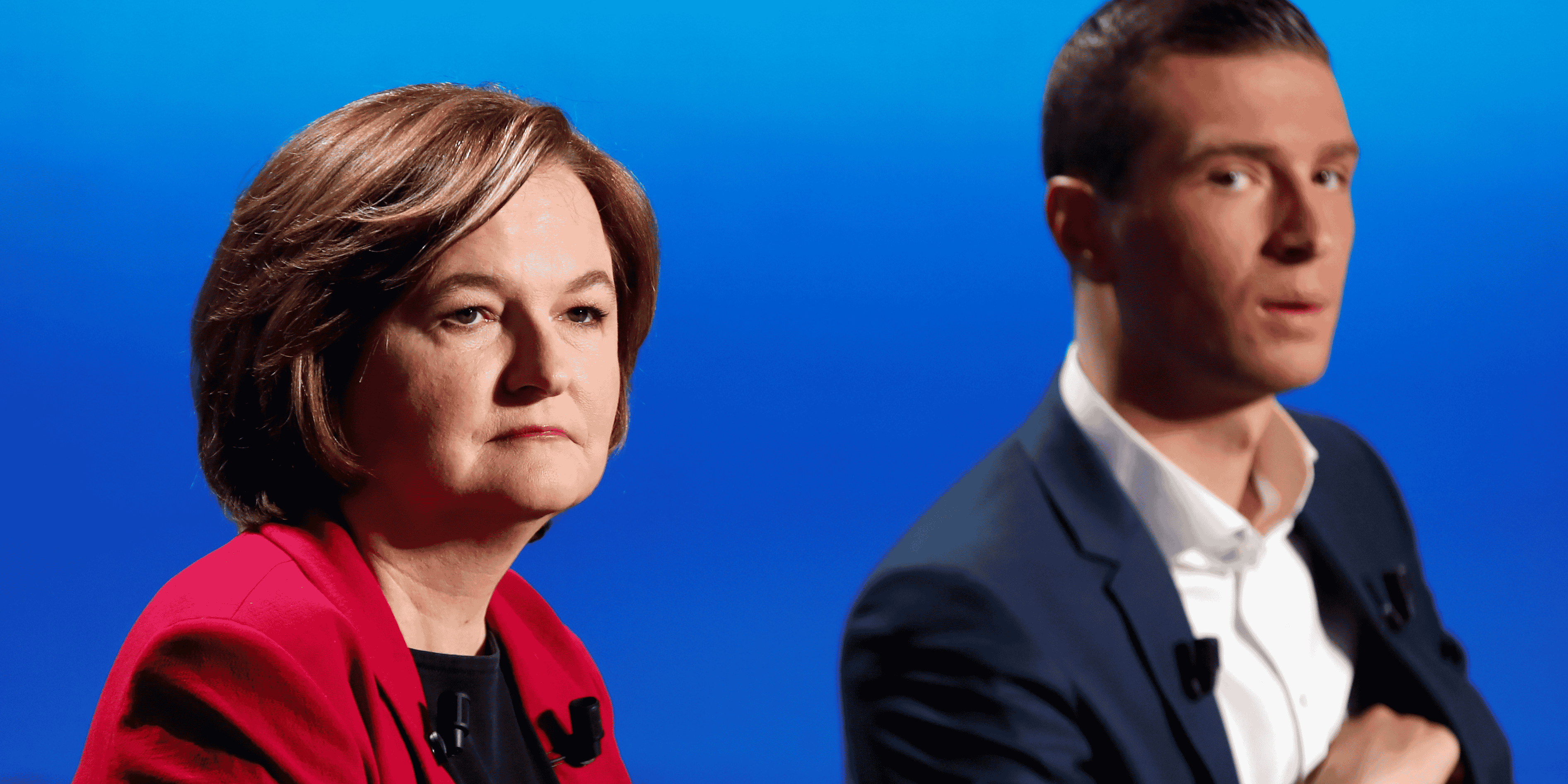 Nathalie Loiseau, Renaissance, Jordan Bardella, extrême-droite, Rassemblement National, débat télévisé, élections européennes, France 2, France Inter, France Télévisions,
