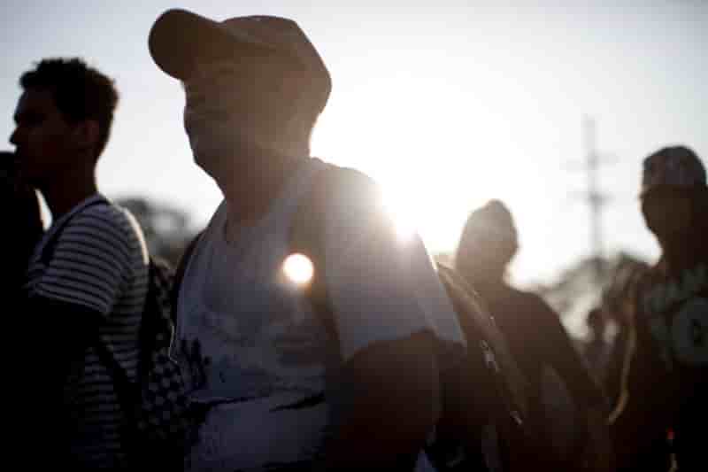 Mexique: les autorites arretent 800 migrants a la frontiere avec le guatemala