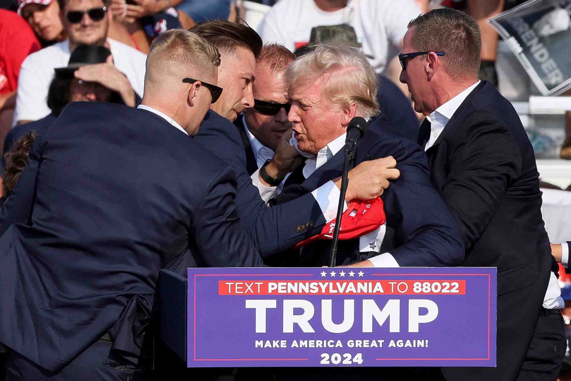 Victime d'une tentative d'assassinat, Donald Trump n'a rien changé à son agenda.