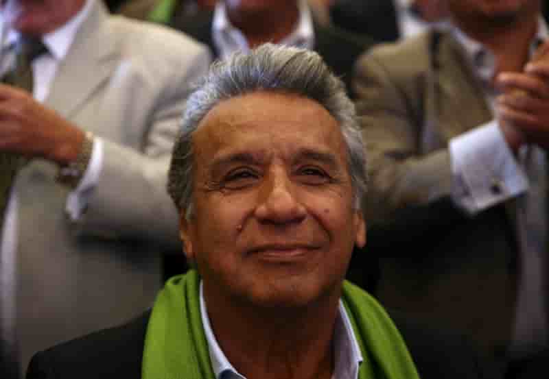 Le socialiste lenin moreno remporte la presidentielle en equateur