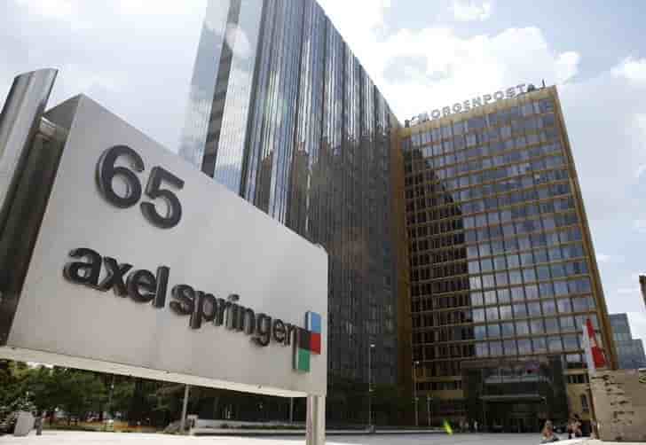 Benefice meilleur que prevu pour axel springer au 2e trimestre