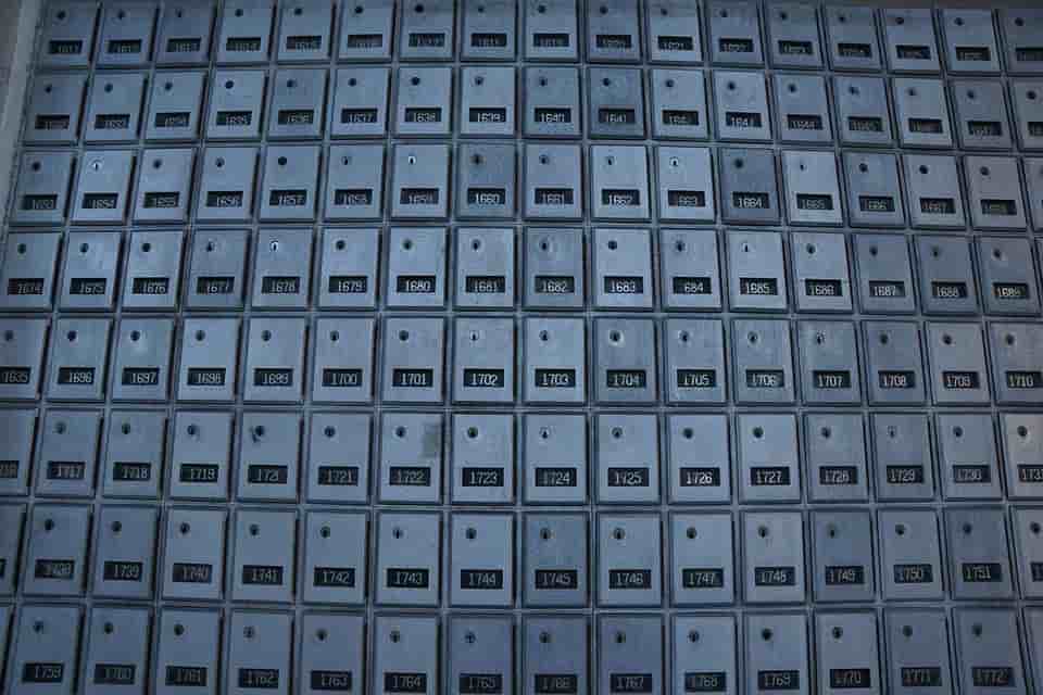 boîtes aux lettres