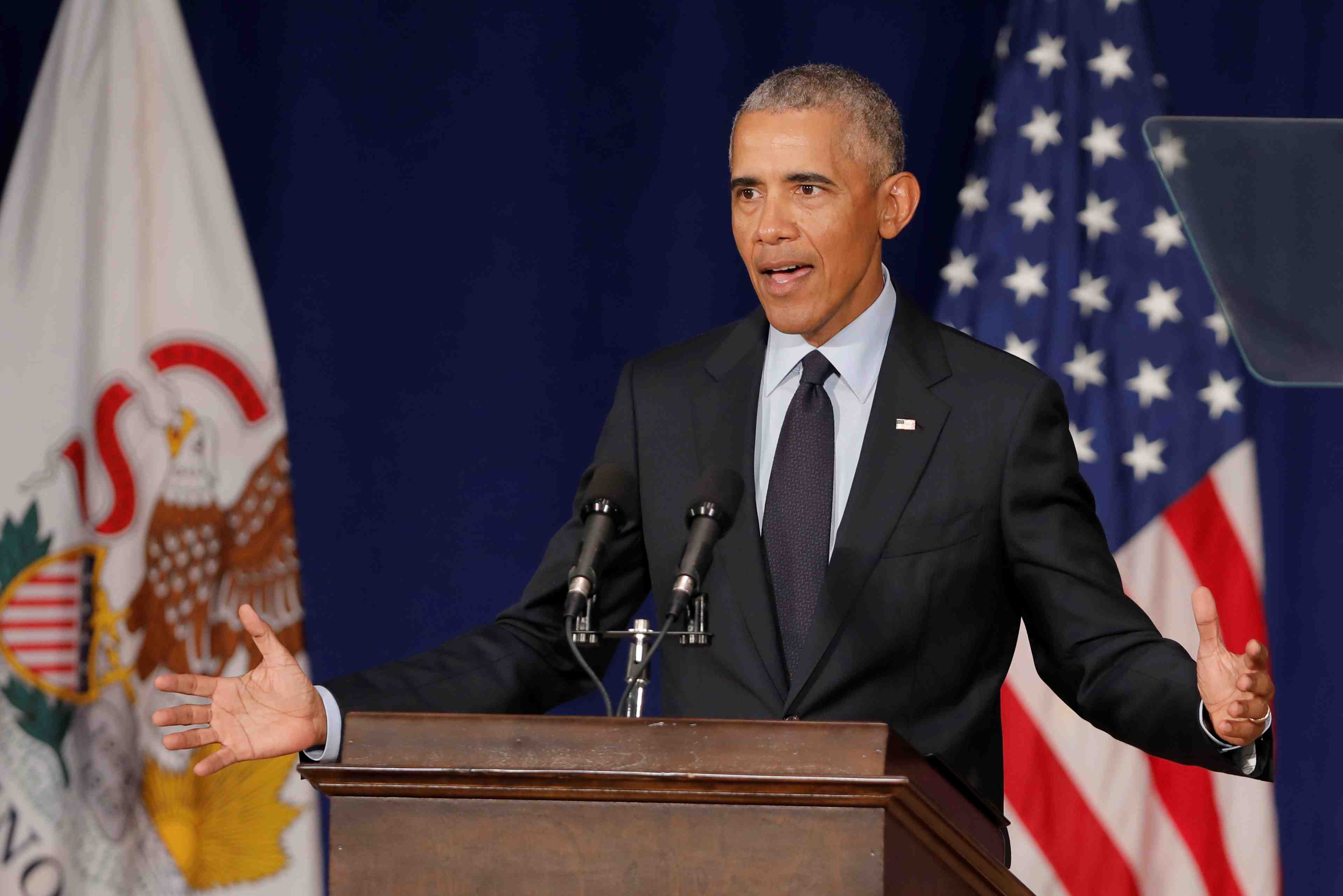 Obama appelle a la mobilisation contre trump lors des "midterms"