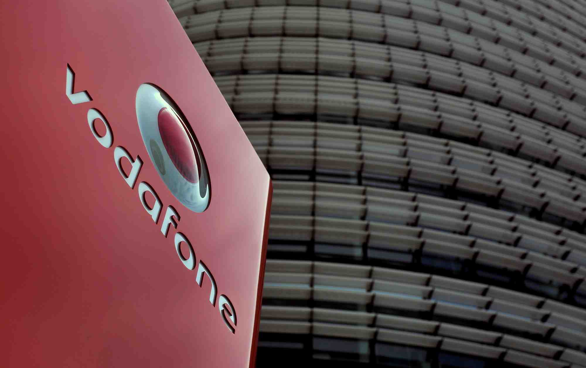 Le siege de vodafone allemagne est photographie a duesseldorf