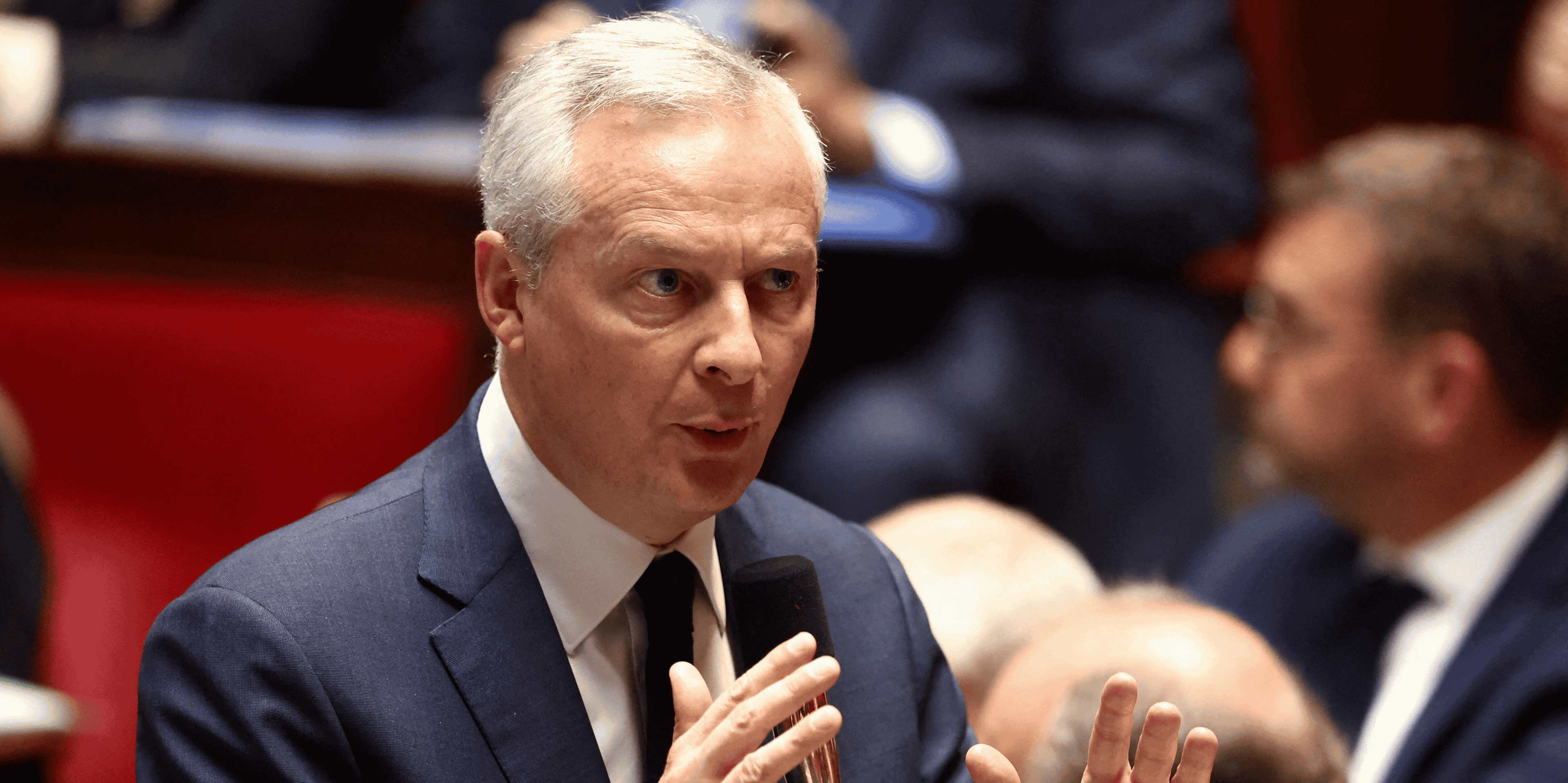 Photo d'archives du ministre de l'economie et des finances bruno le maire