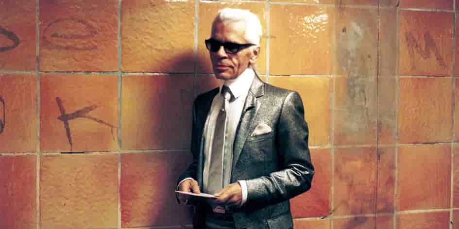 Karl Lagerfeld en 2003.