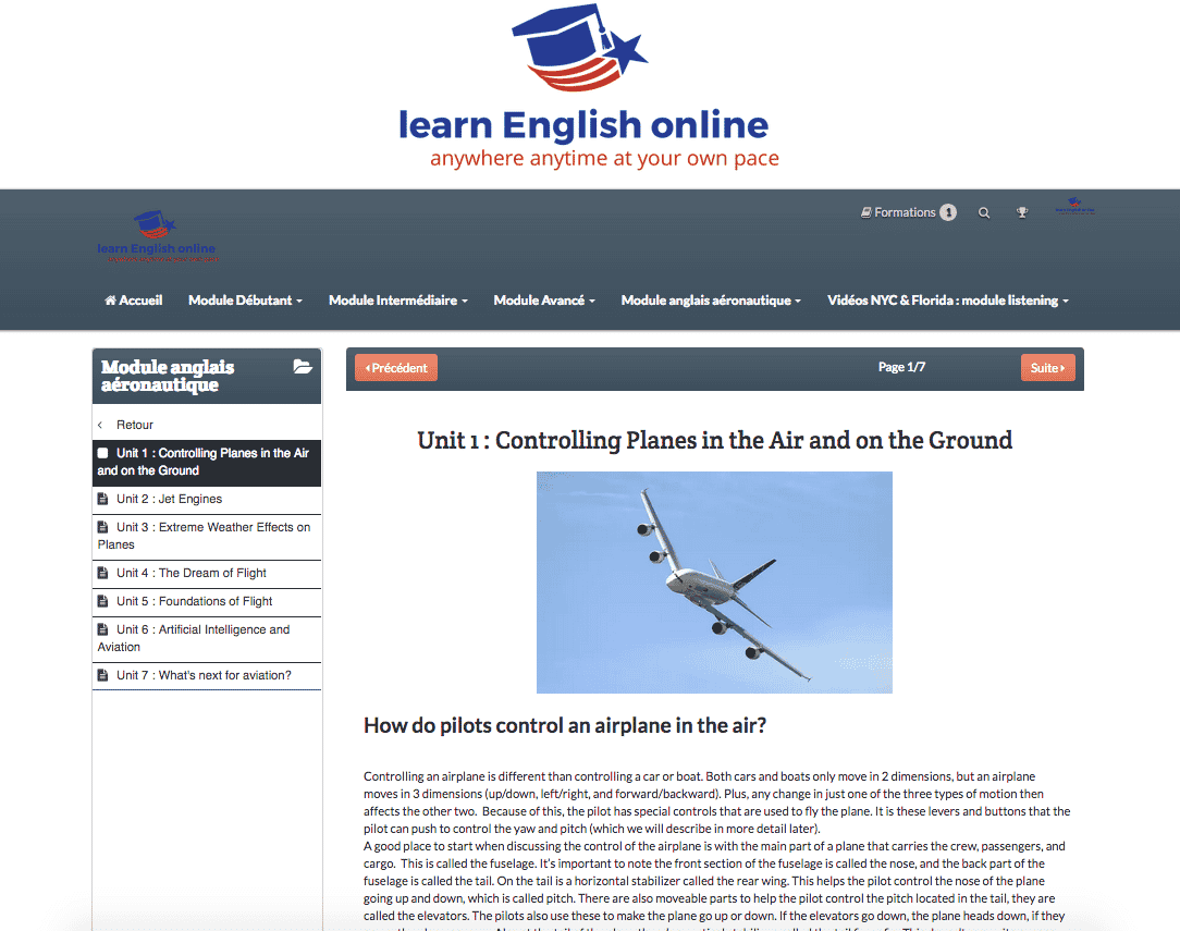 Plateforme elearning