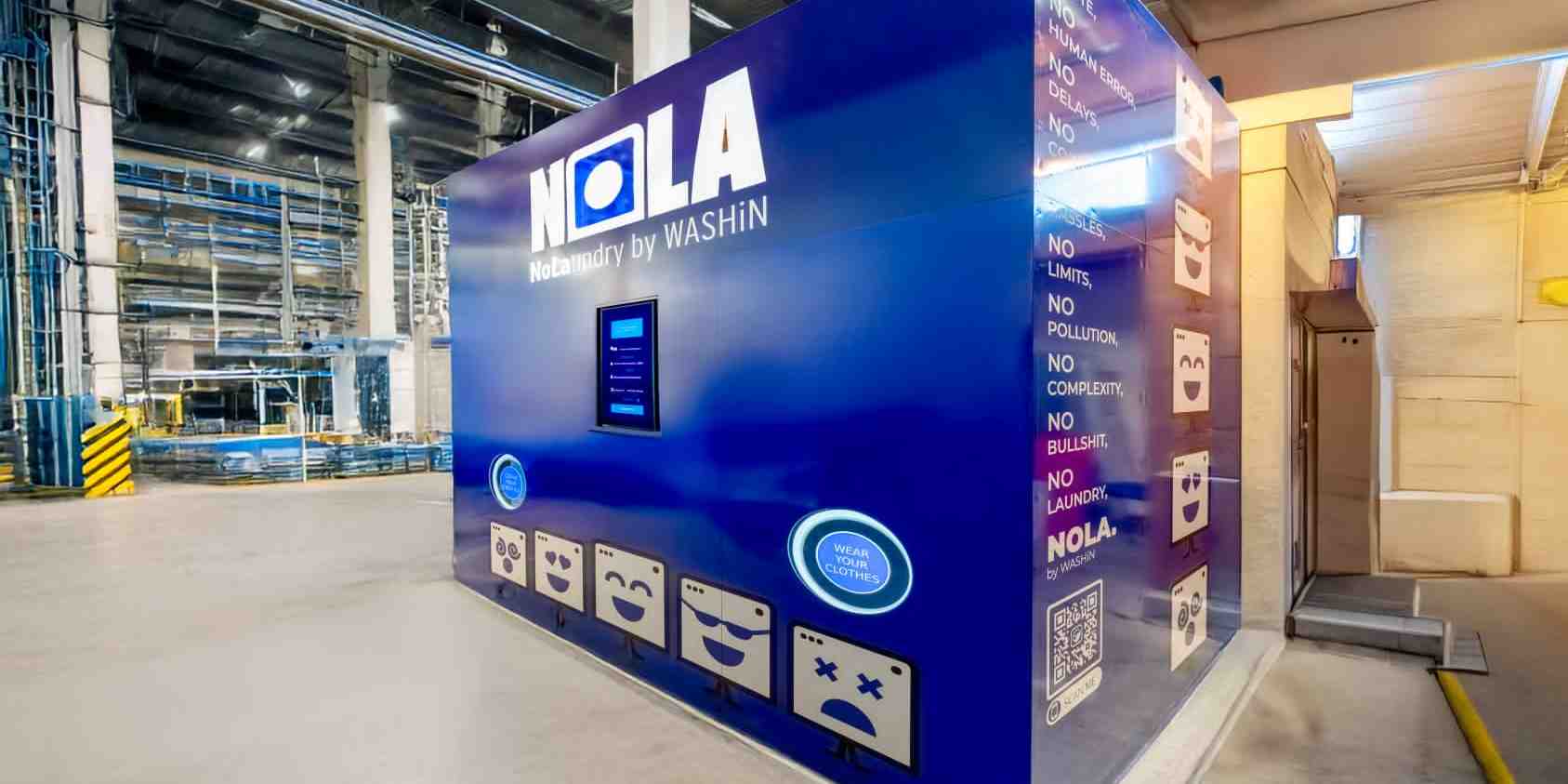 La start-up héraultaise Washin profite du CES 2025 de Las Vegas pour dévoiler NoLa, un système de laverie intelligent et connecté.