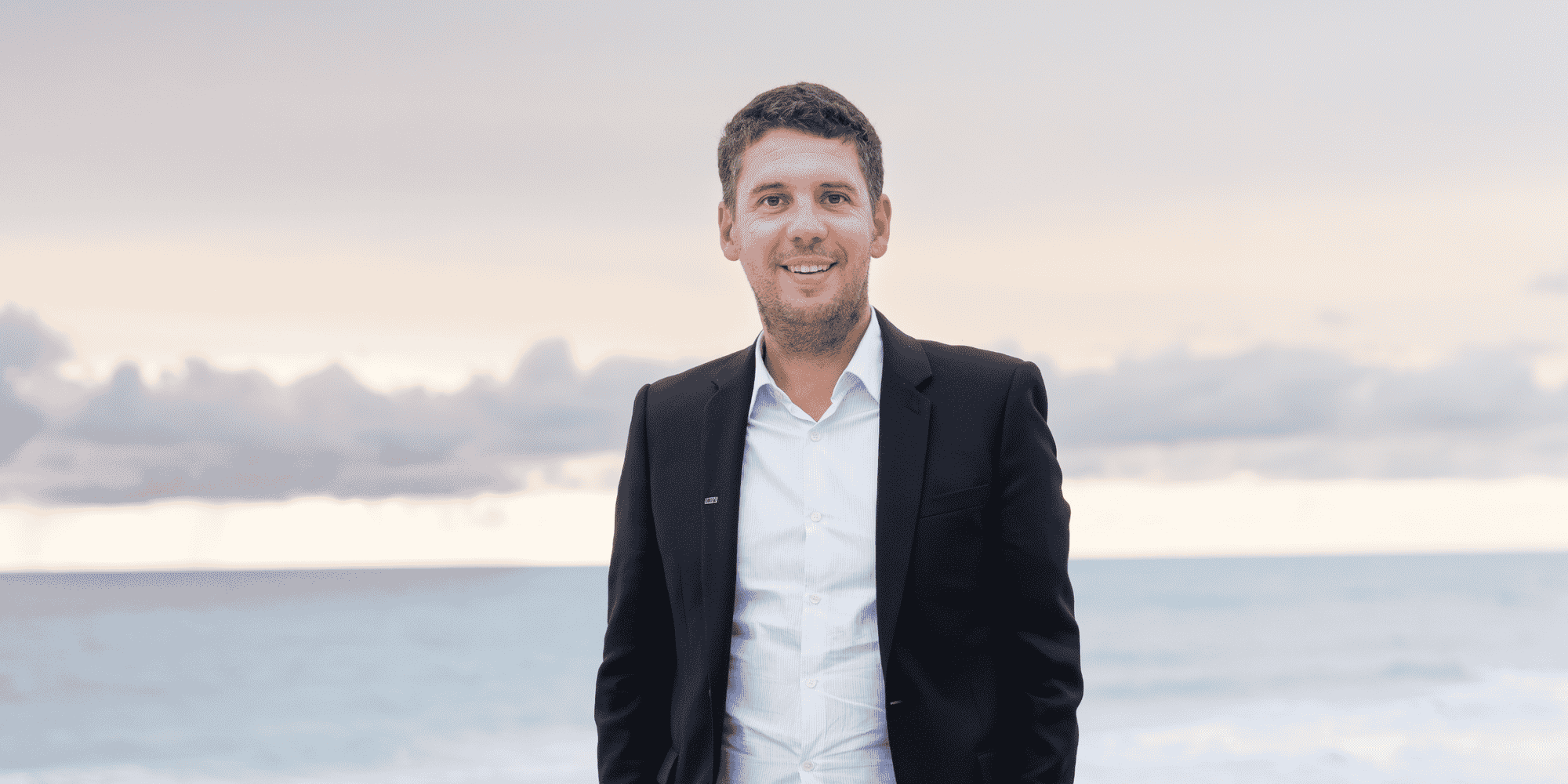 Christophe Millet, président du conseil national de l'Ordre des architectes, était à Lacanau, en Gironde, pour travailler sur l'érosion littorale.