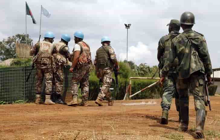 Embuscade contre des casques bleus en republique democratique du congo