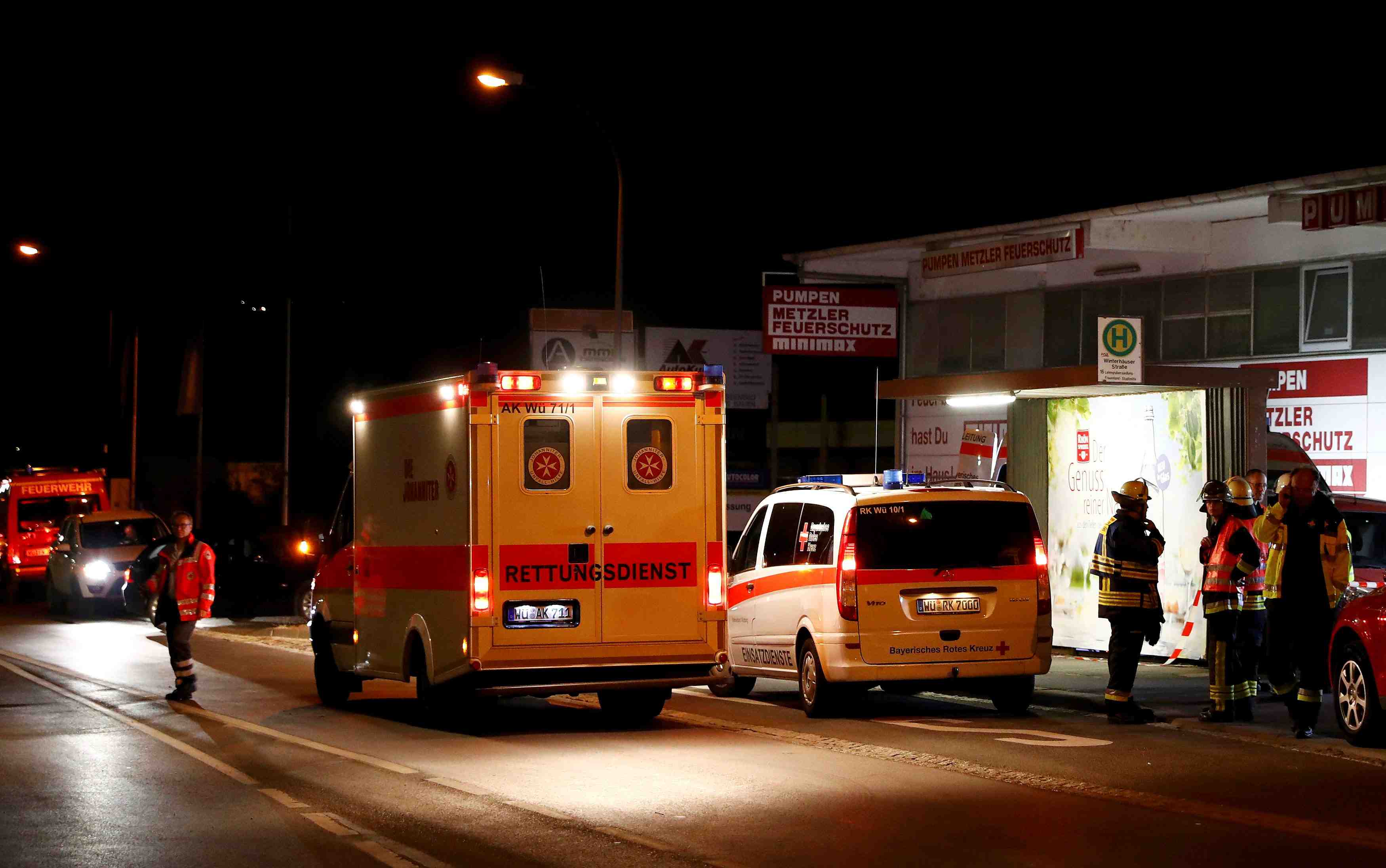 Attaque dans un train en baviere