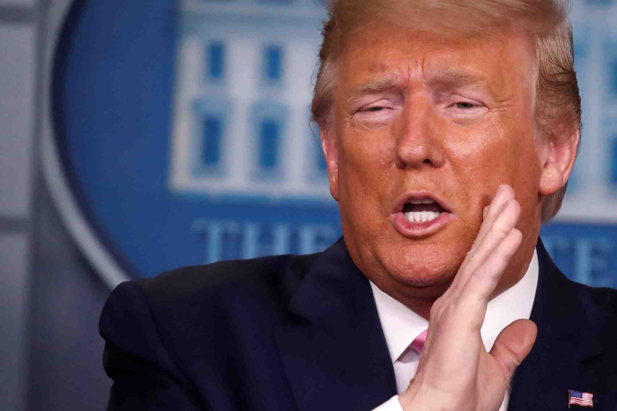 Coronavirus: le risque pour la population us "tres faible", dit trump