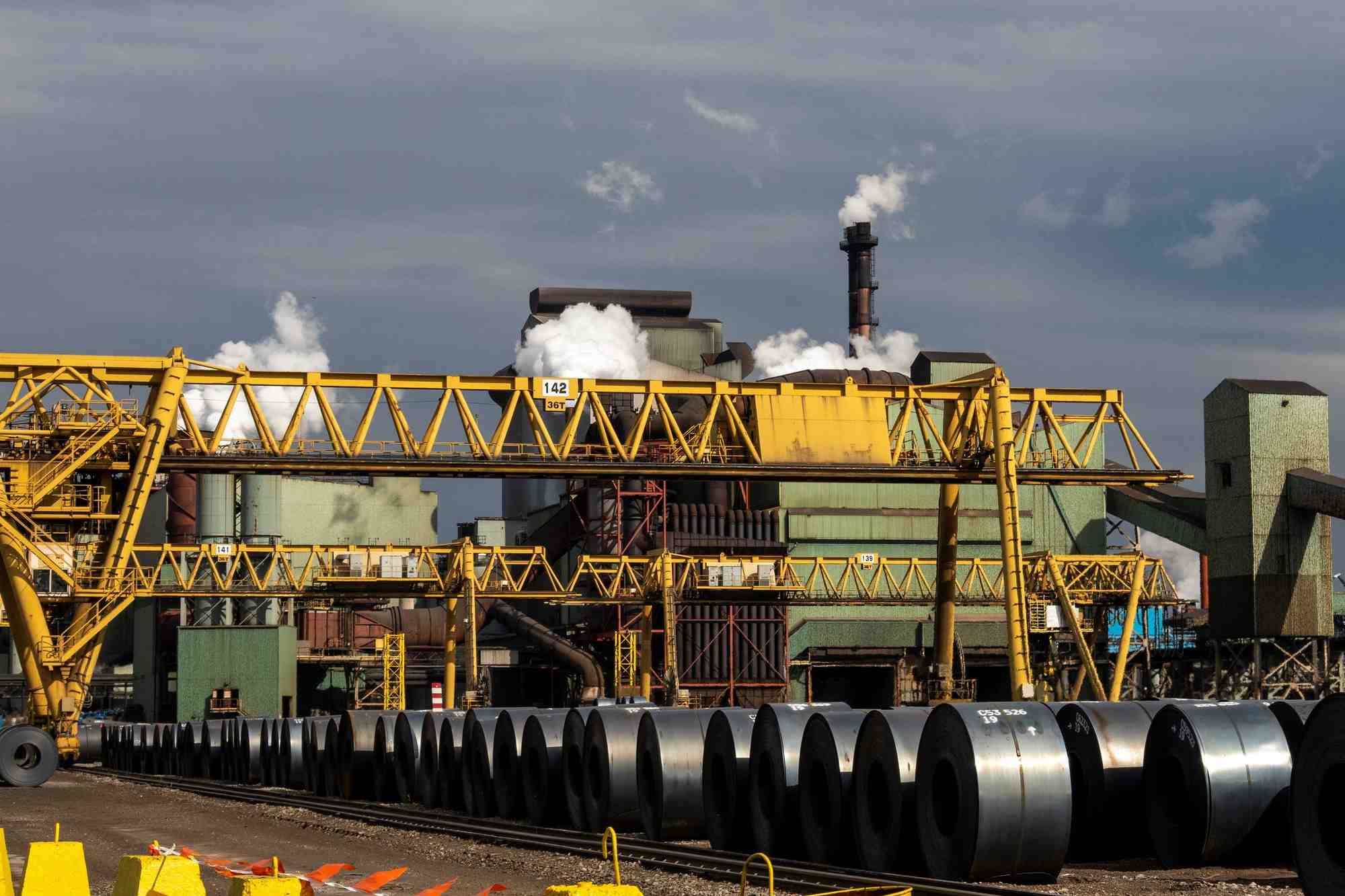 L'acierie d'arcelormittal dofasco a hamilton