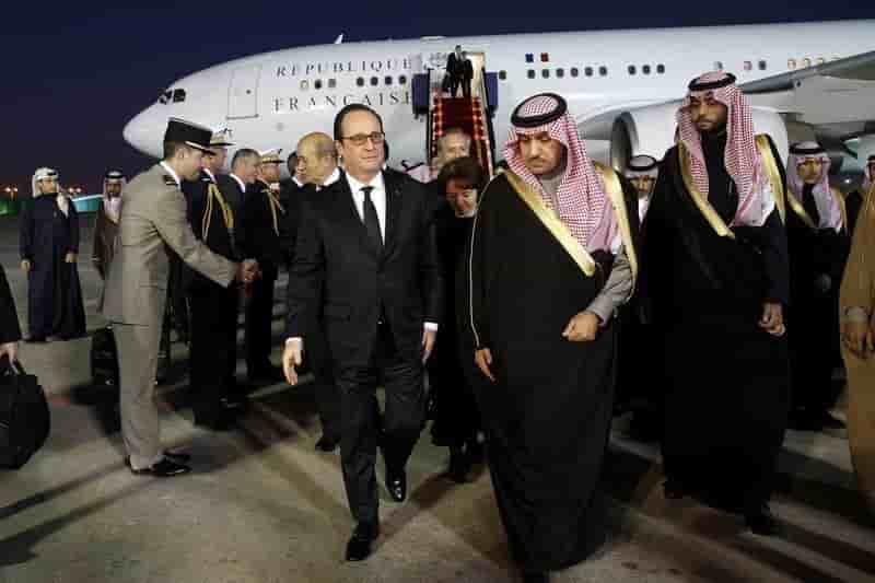 Dirigeants du monde entier a ryad pour presenter leurs condoleances