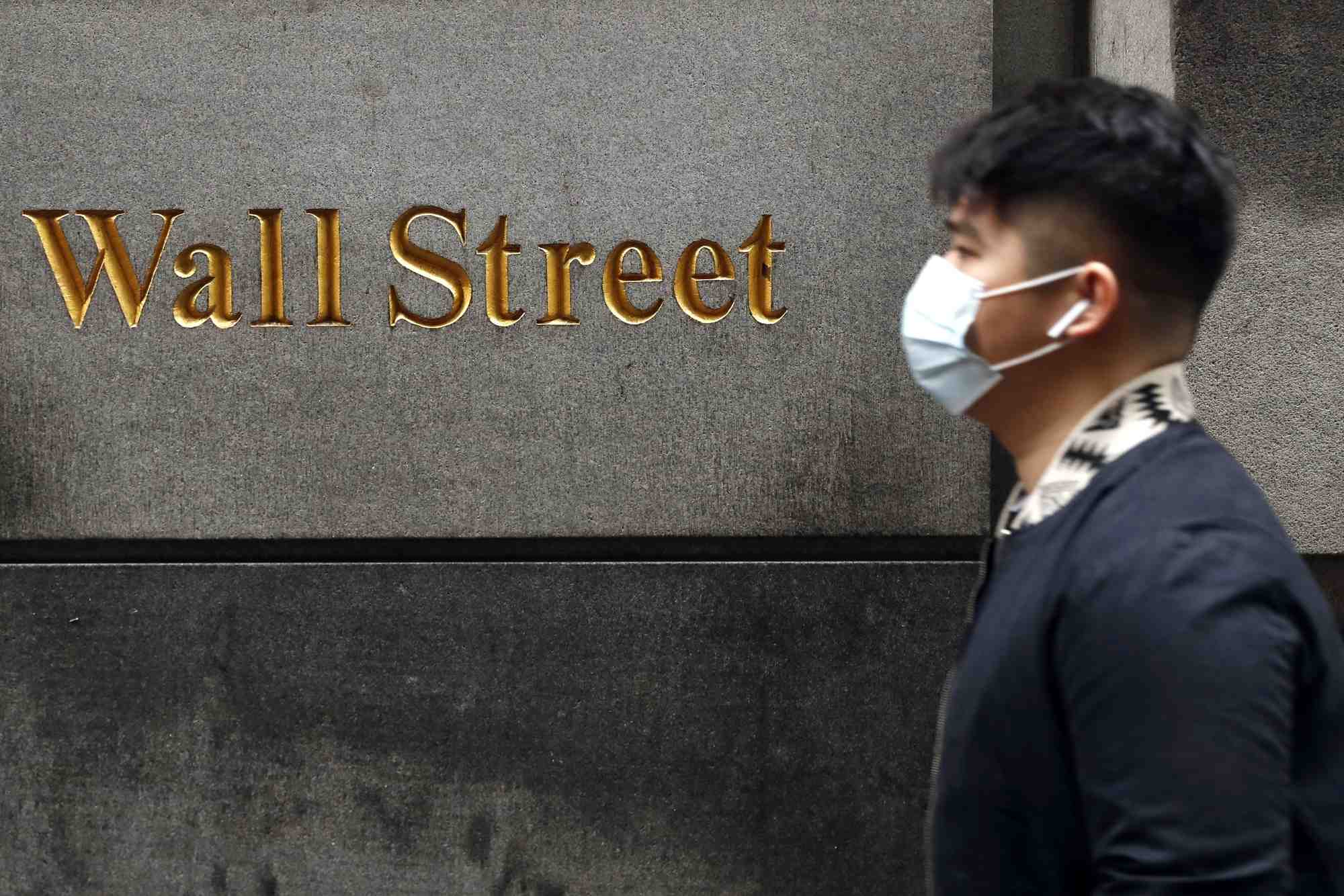 La bourse de new york en baisse a l'ouverture