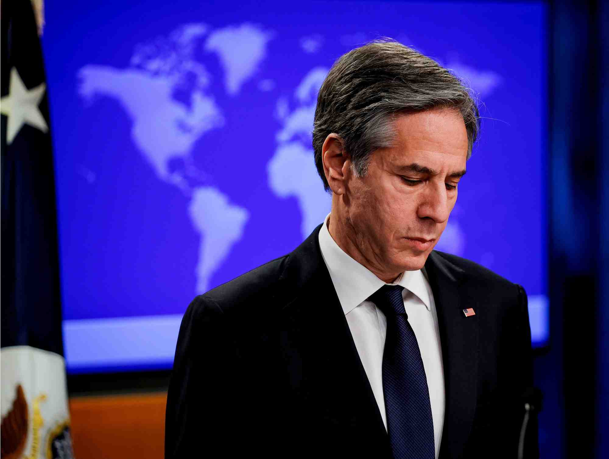Le secretaire d'etat des etats-unis anthony blinken a washington