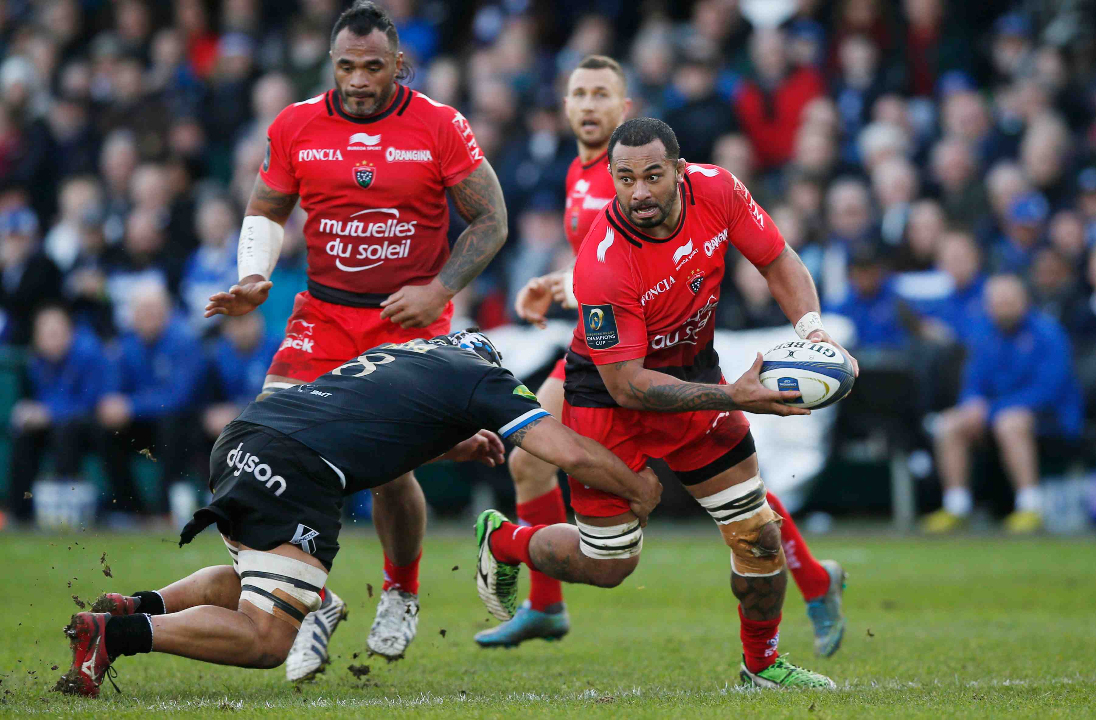 Seul toulon s'impose et retrouvera le racing en quarts de finale