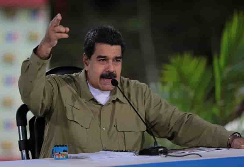 Manifestation pro-maduro a caracas