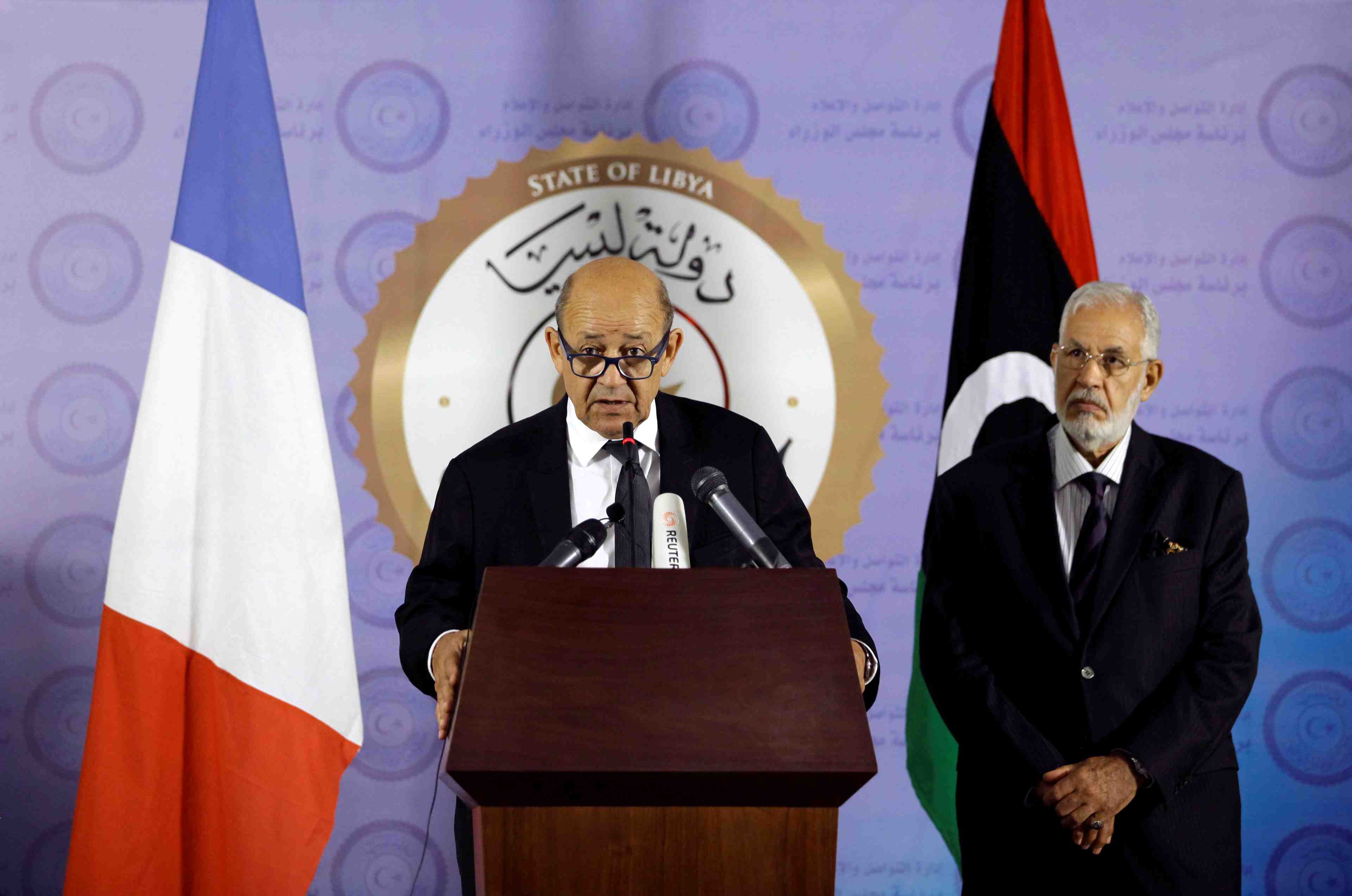 Le drian en libye pour soutenir l'accord de juillet