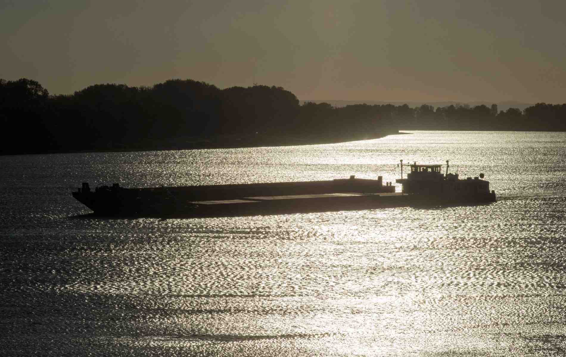 Le navire se dirigeait vers un port du Danube. (Photo d'illustration).