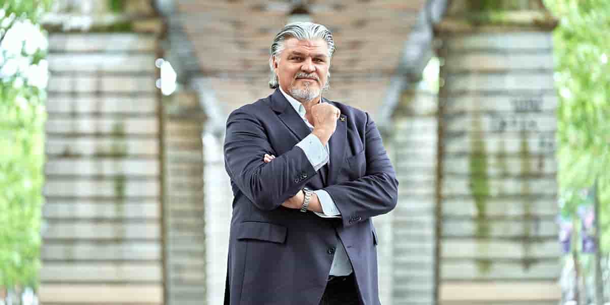 David Douillet à Paris, en mai.