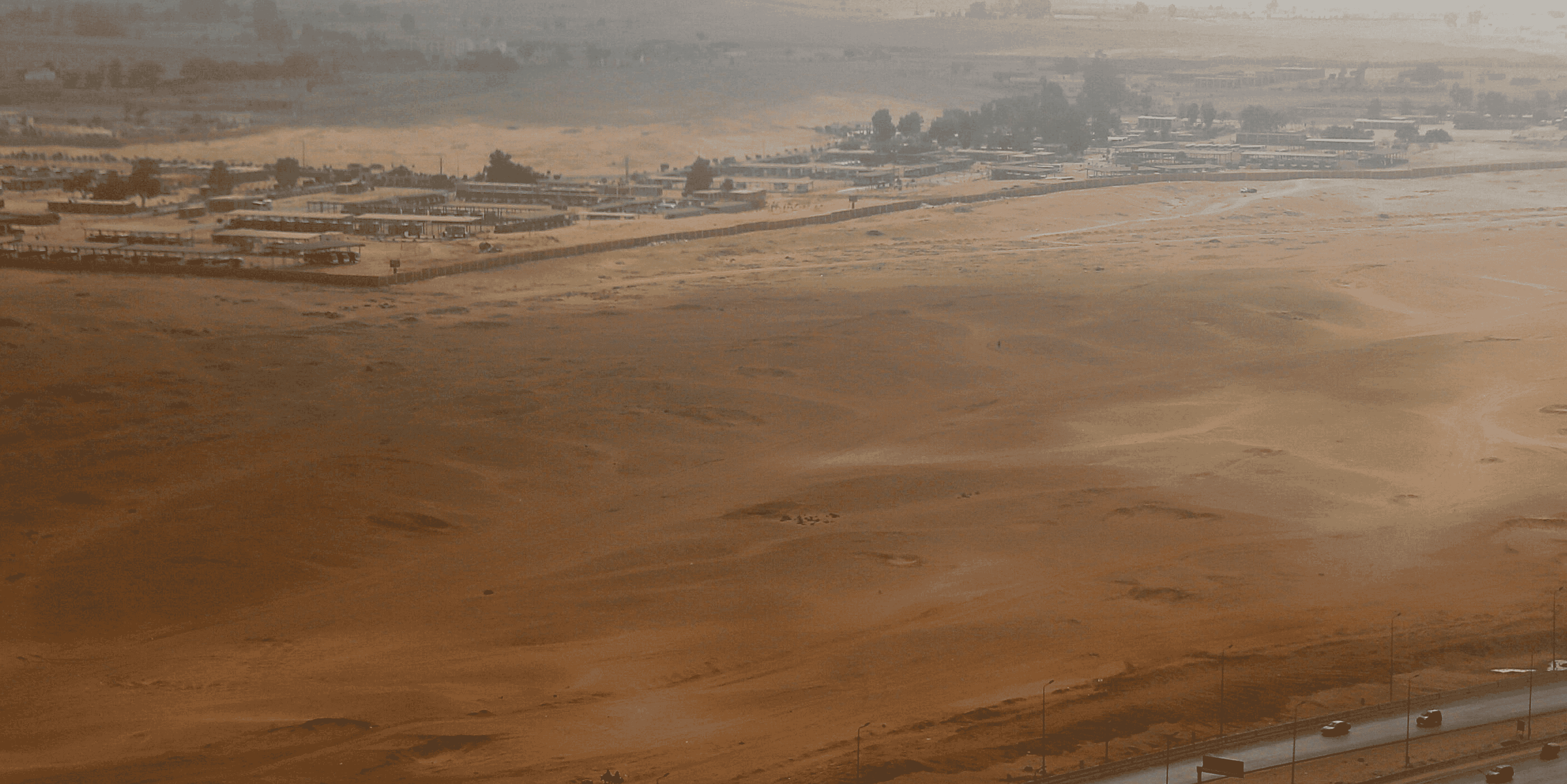 Route Desert autoroute afrique