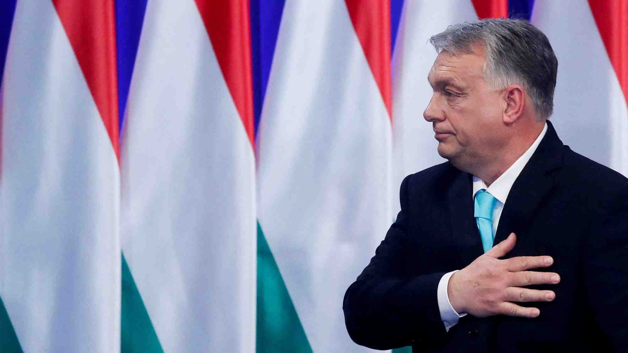Le premier ministre hongrois viktor orban