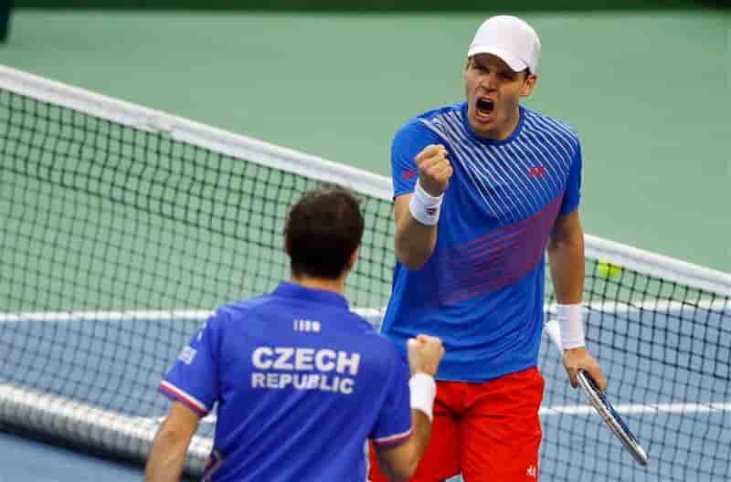 Coupe Davis: les Tchèques prennent les devants grâce au double
