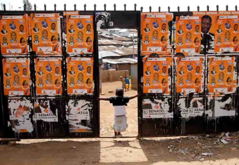Presidentielle indecise et tendue mardi au kenya