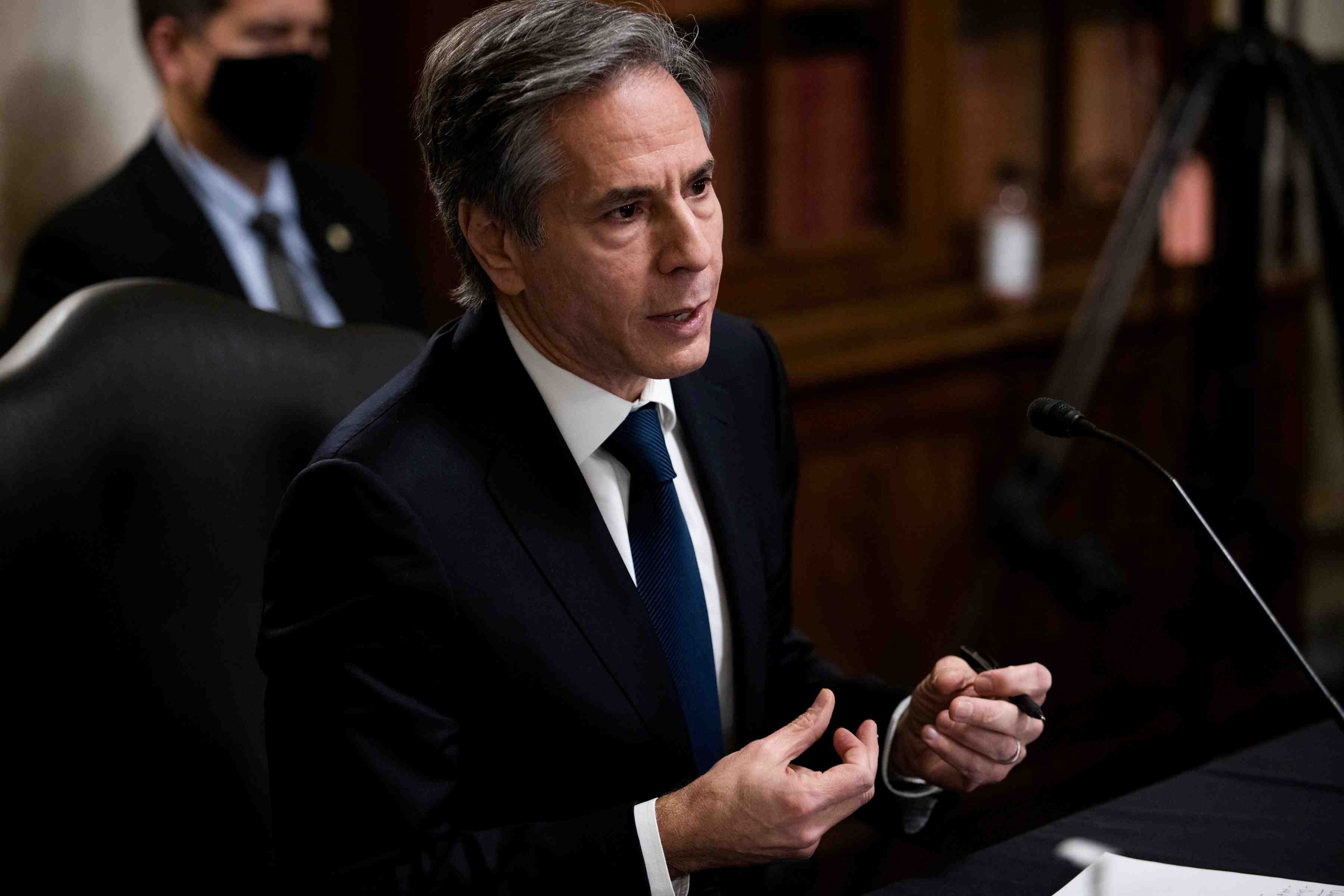 Antony blinken confirme au poste de secretaire d'etat americain