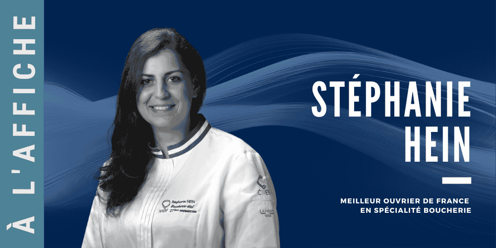 Stéphanie Hein se destinait au départ au métier de comptable. La passion de la viande l’a rattrapée. (© Didier Ronfard)